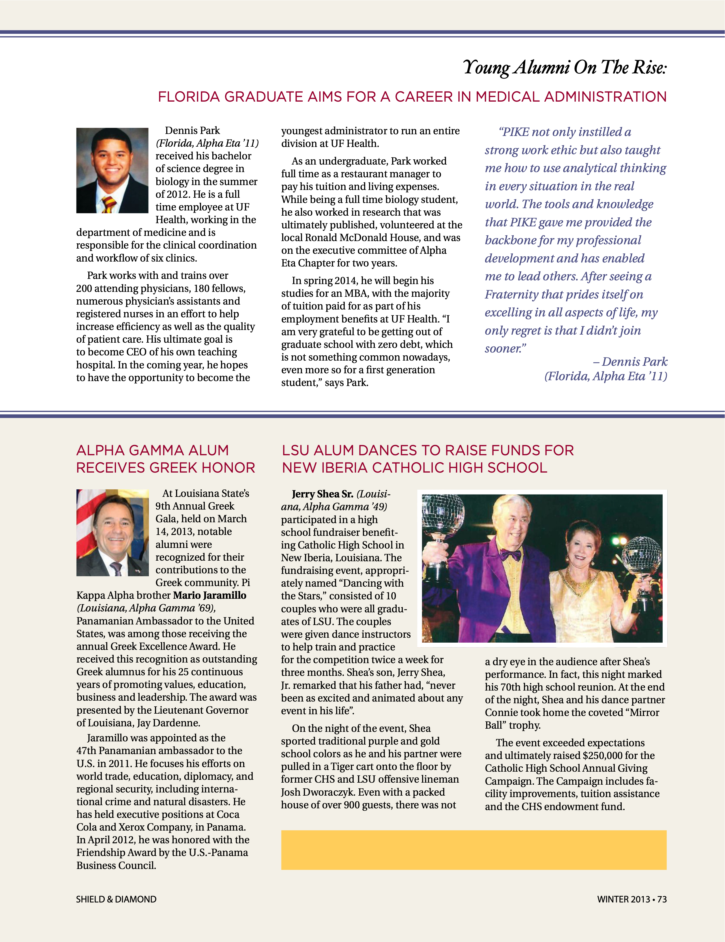 Young Alumni On the Rise: Florida Graduate Aims for a Career In Medical Administration